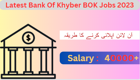 Latest Bank Of Khyber BOK Jobs 2023